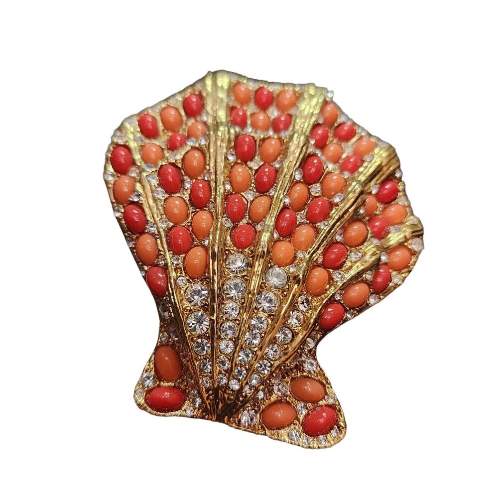Vintage Signed KJL China Brooch (A4510)